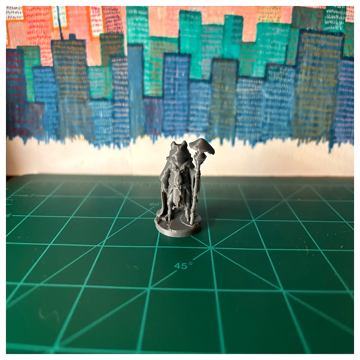 dungeons and dragons shaman 2nd edition miniature figure collectible tabletop rpg accessory