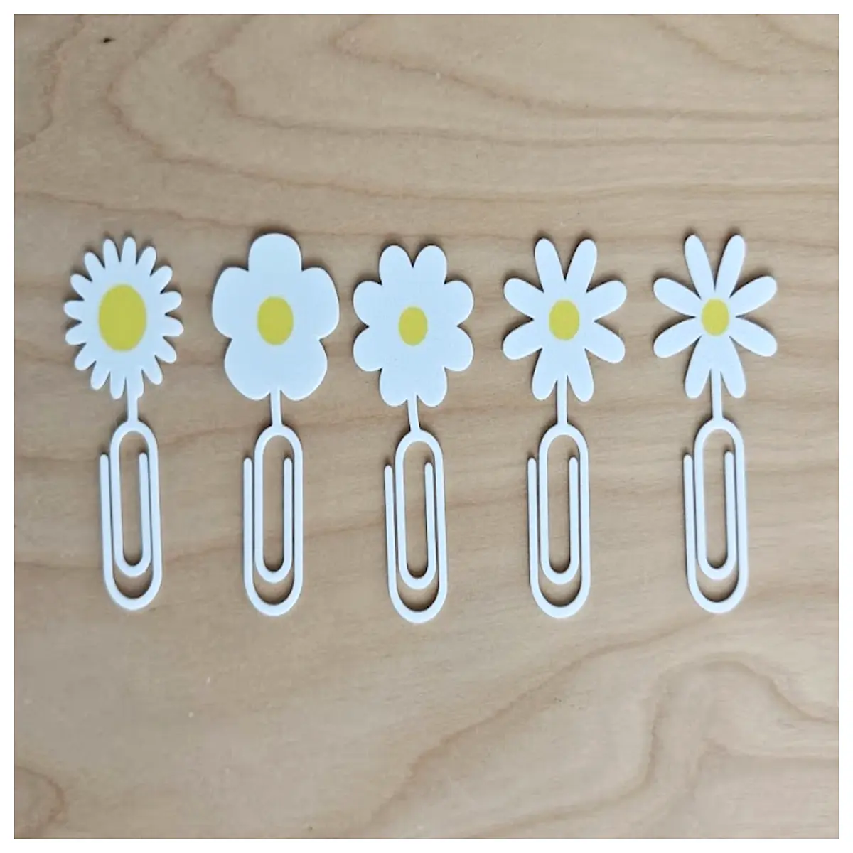 cute daisy shaped paper clips bulk office stationery cute animal binder clips colorful desk accessories