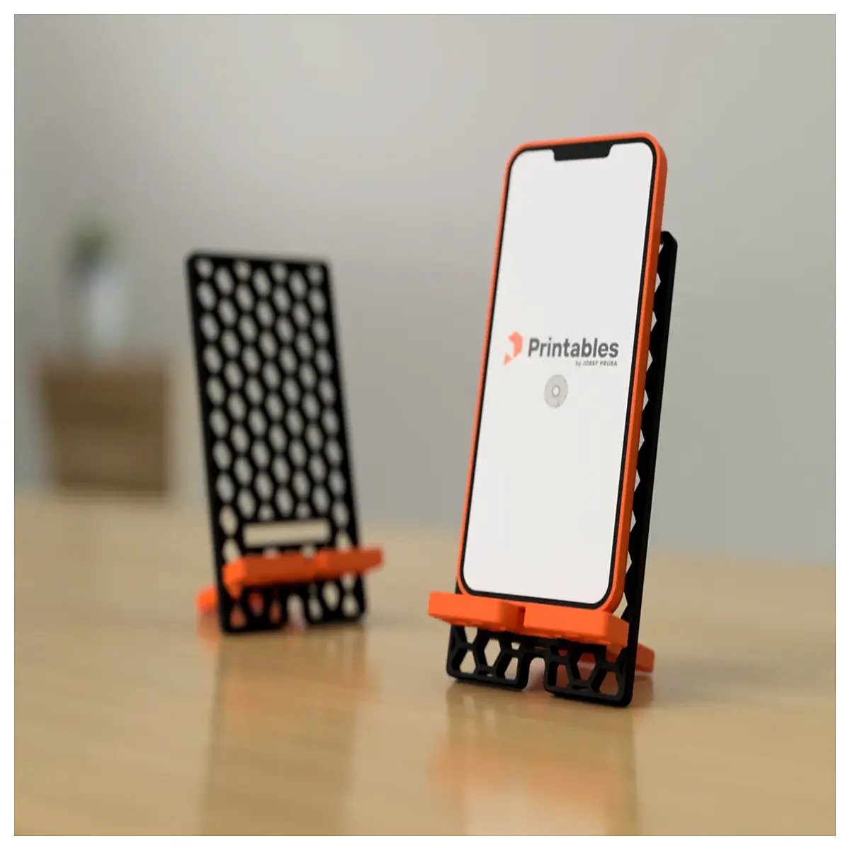 portable honeycomb phone desktop holder for tablet charging dock travel organizer