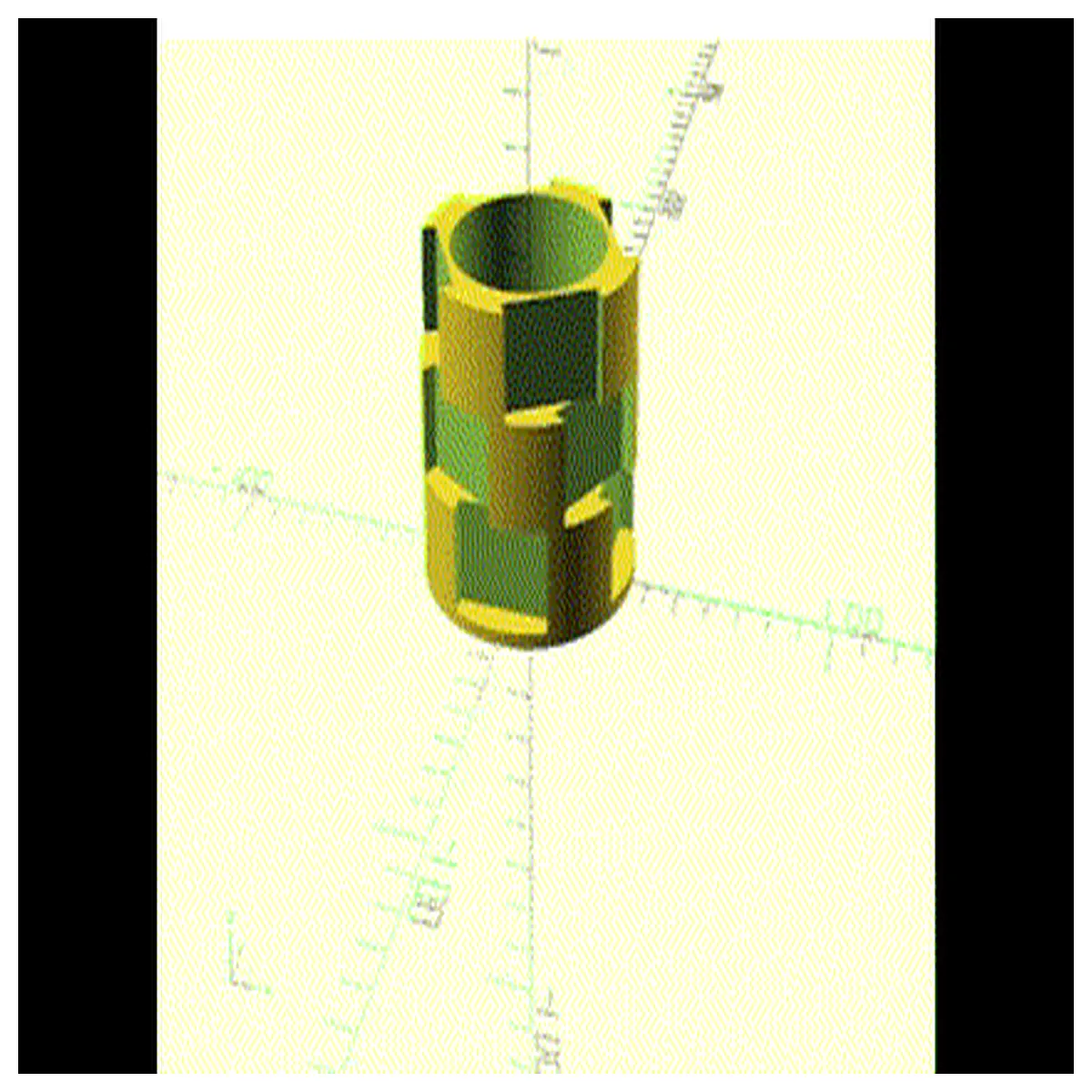 twisted pen holder desk organizer parametric design printed geometric office supplies modern aesthetic desktop storage