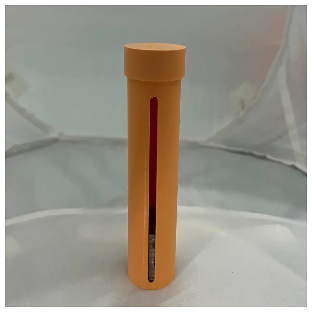 thai 10 baht coin roll tube holder organizer storage container for coin collectors bulk stacking
