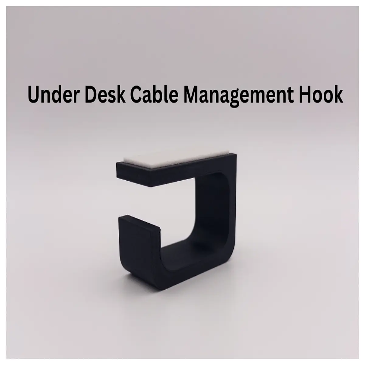 under desk cable hooks organizer clips for computer wire management desktop cable holder cord hanger