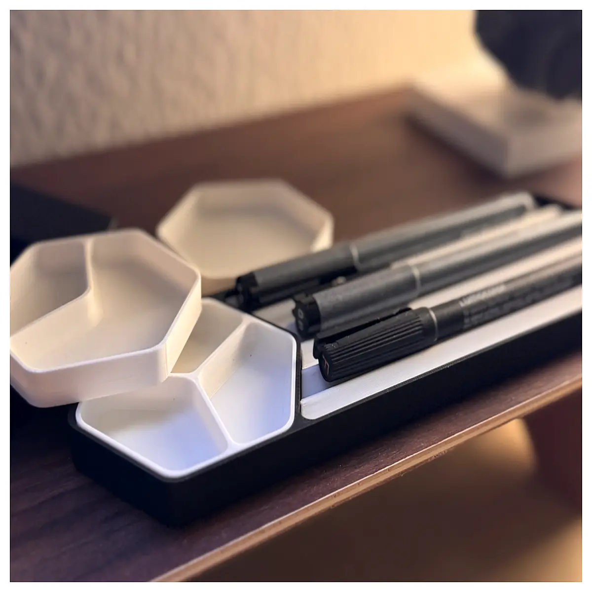 desk organizer pen holder for office supplies storage desktop accessories
