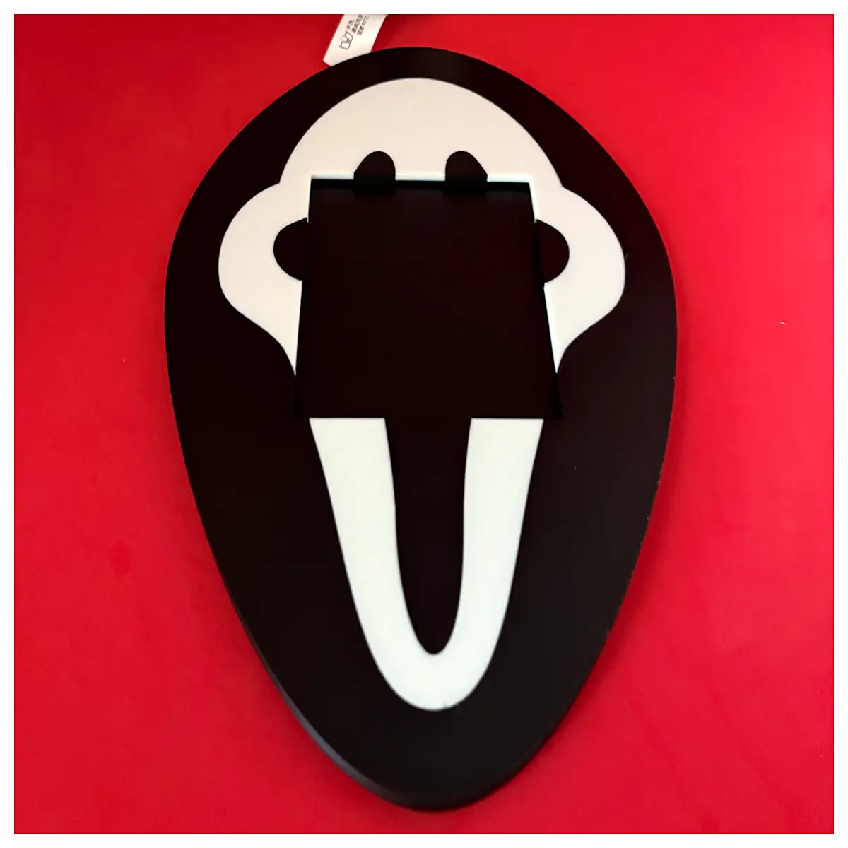 funny screaming skull sticky note holder desk organizer cute face paper clip office supply novelty gift