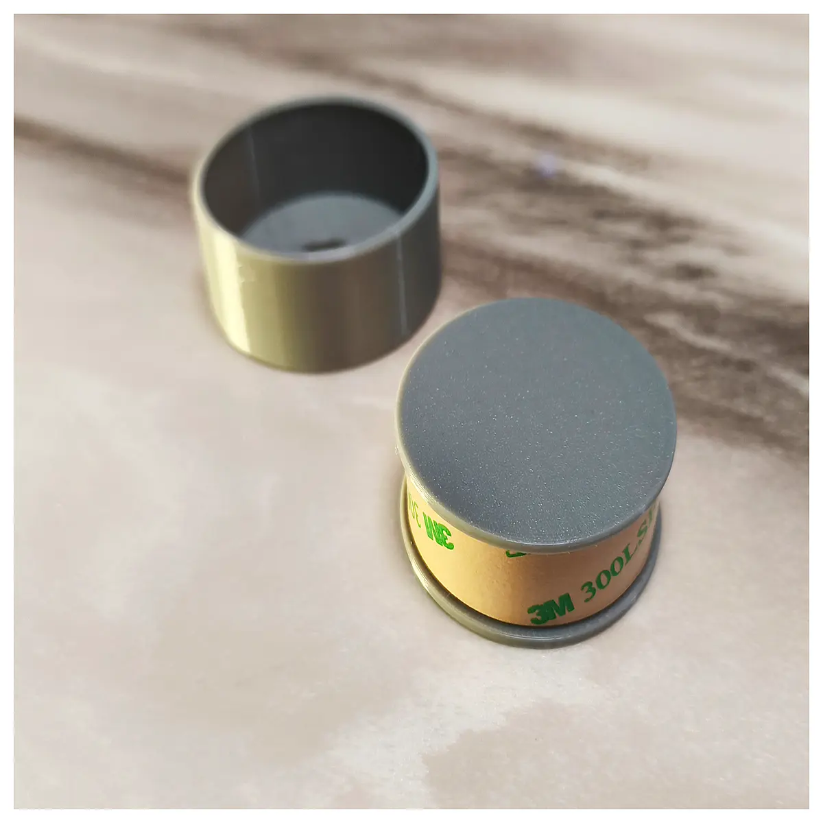 double sided tape rewinder dispenser organizer box roll cutter storage container for mounting strips
