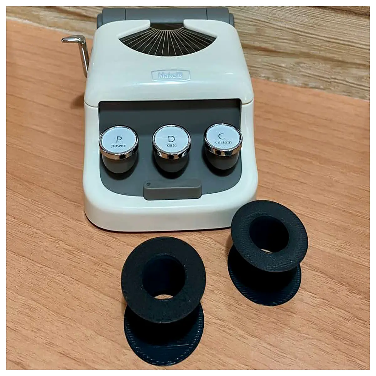 makeid label printer spare parts spool roll reel core for barcode sticker printing machine replacement