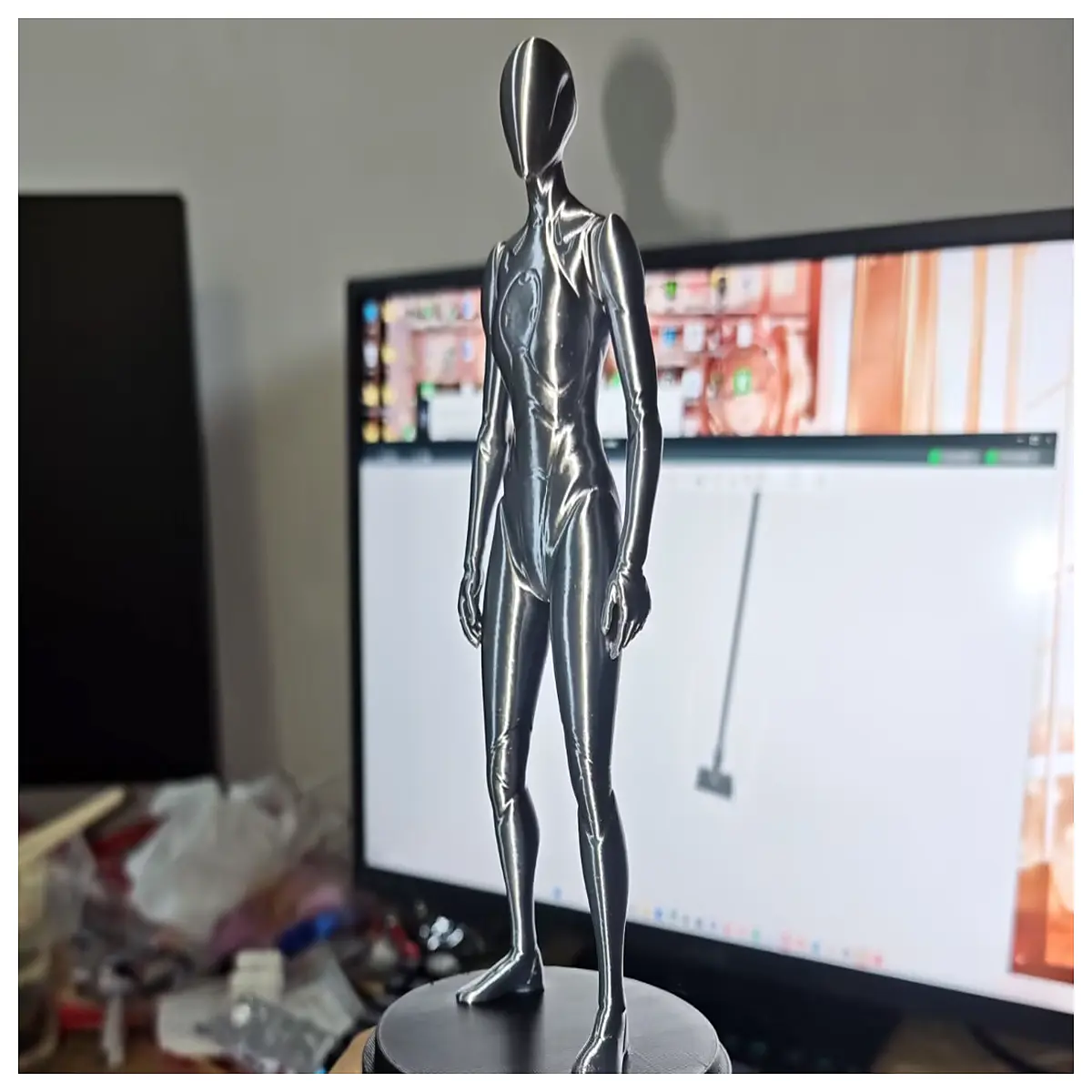 cute white figurine trophy award for kids school achievement recognition gift desk decoration