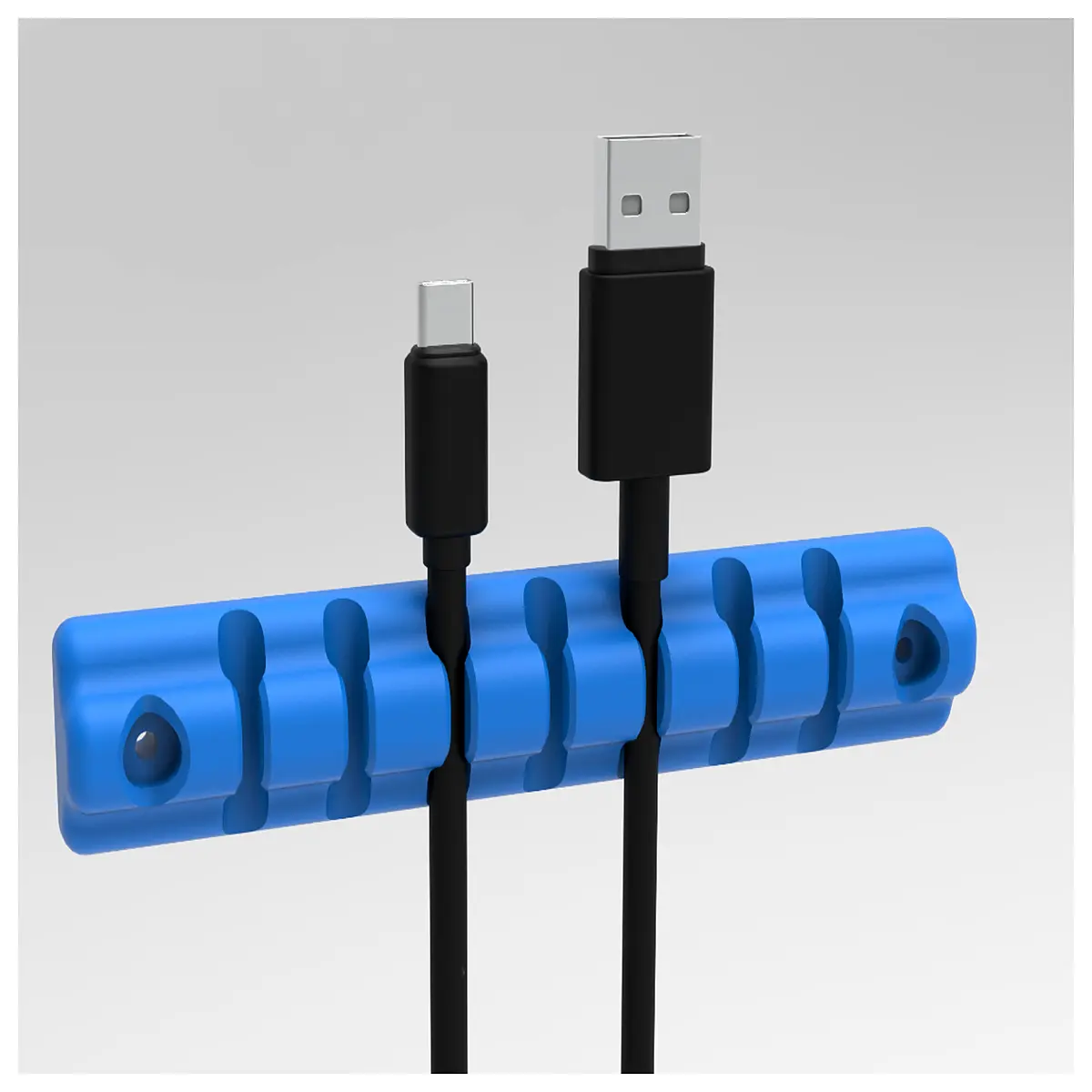 usb cable organizer clip holder for charging cord management wire organizer desktop accessory