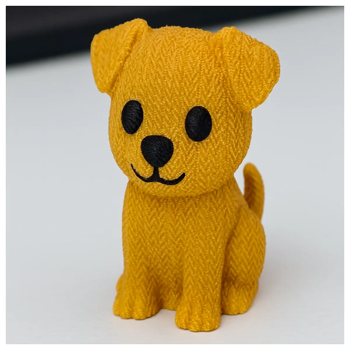 knitted puppy toy soft plush dog stuffed animal for baby crib nursery decor gift