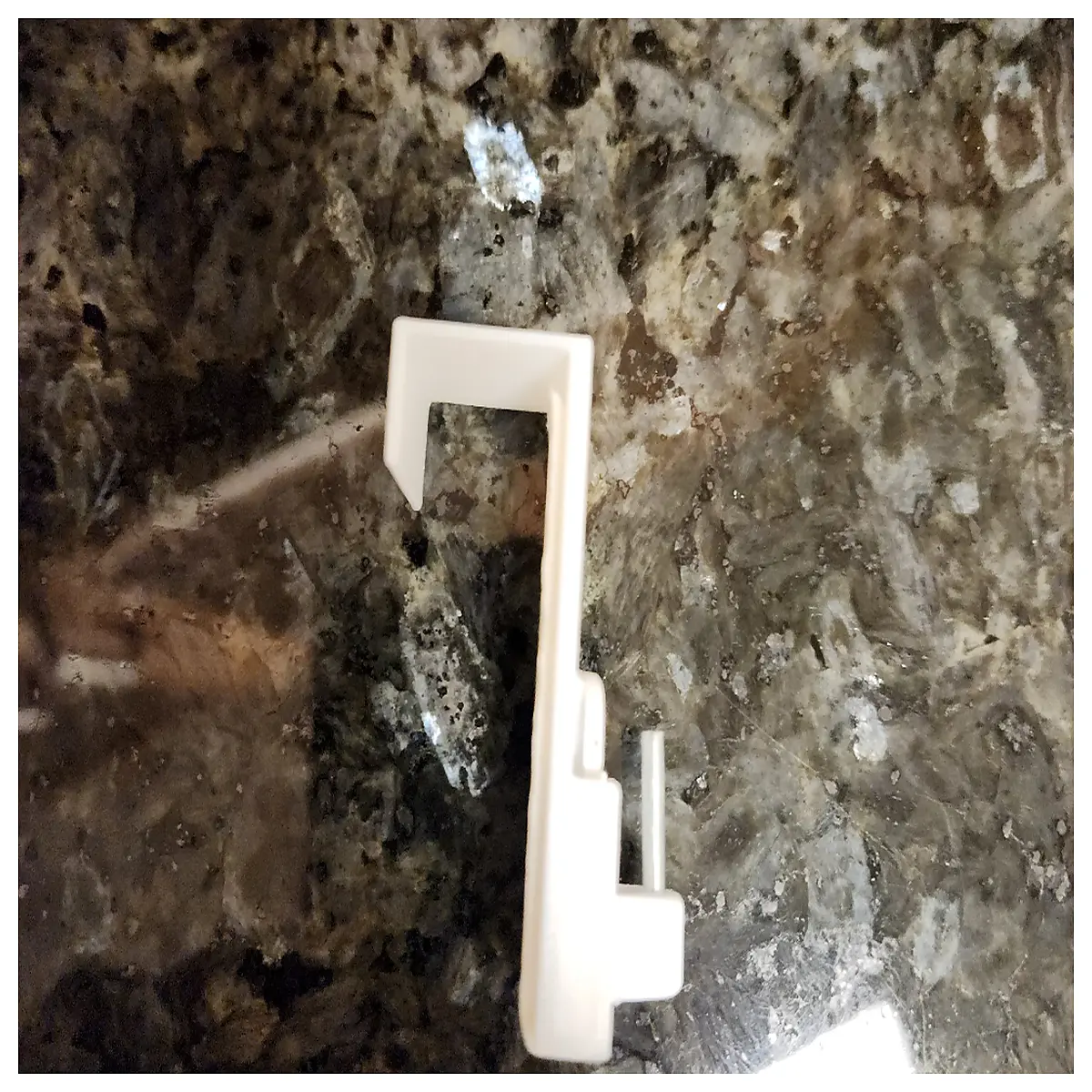 window shelf for cafe pole hook hanging bracket no drill mount bar counter