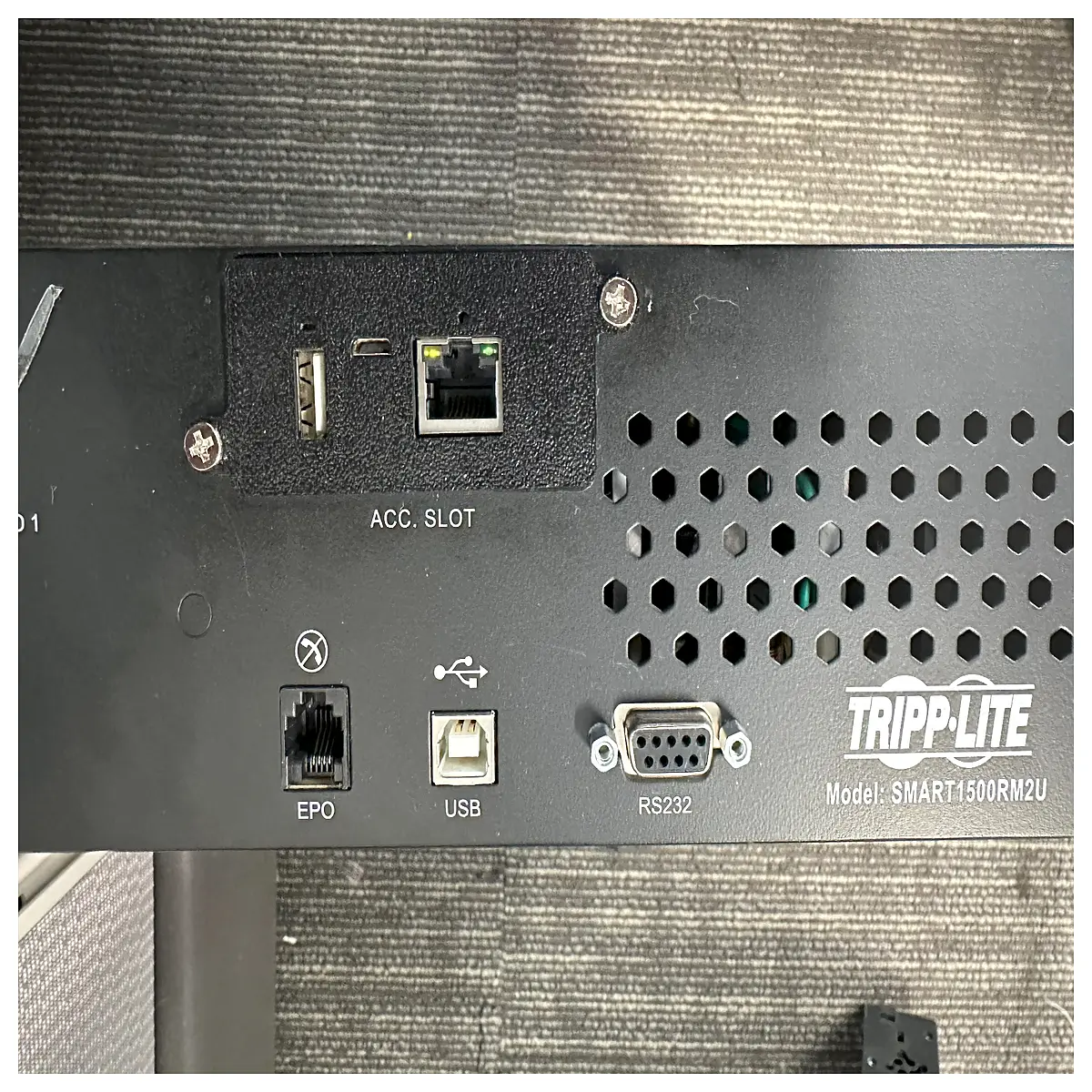 tripplite webcardlx cover replacement for server rack mounting hardware protection panel