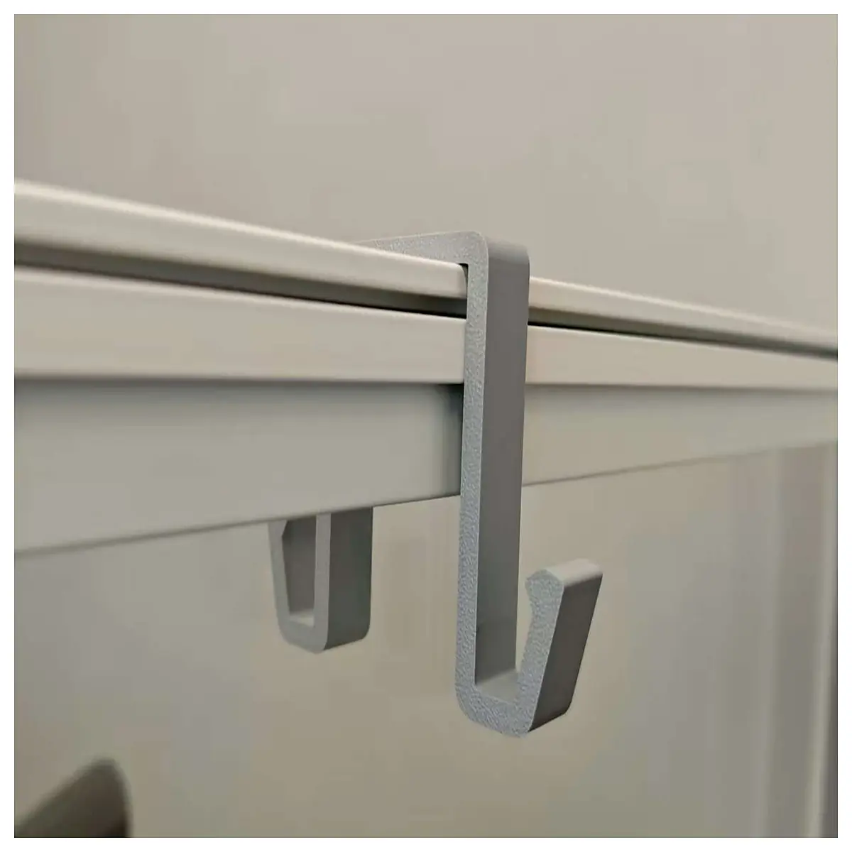 desk divider hook dual sided office cubicle organizer clip for headphones monitor cable management