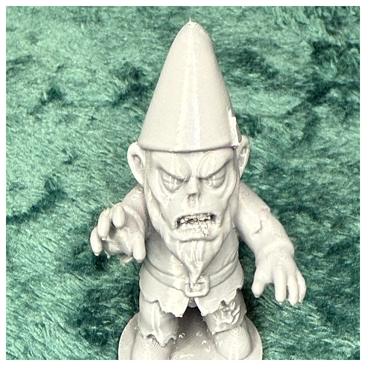 undead goblin statue garden ornament spooky halloween decor miniature fantasy creature figurine resin zombie goblin