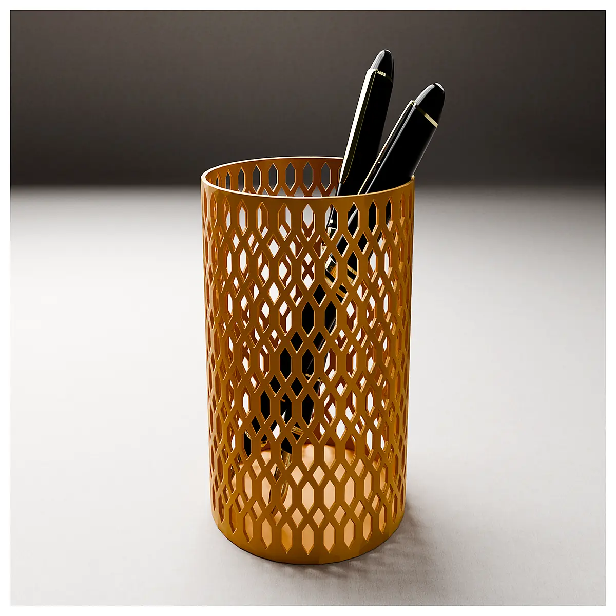 lightweight mesh pen holder desk organizer modern minimalist office supplies storage container for writing instruments