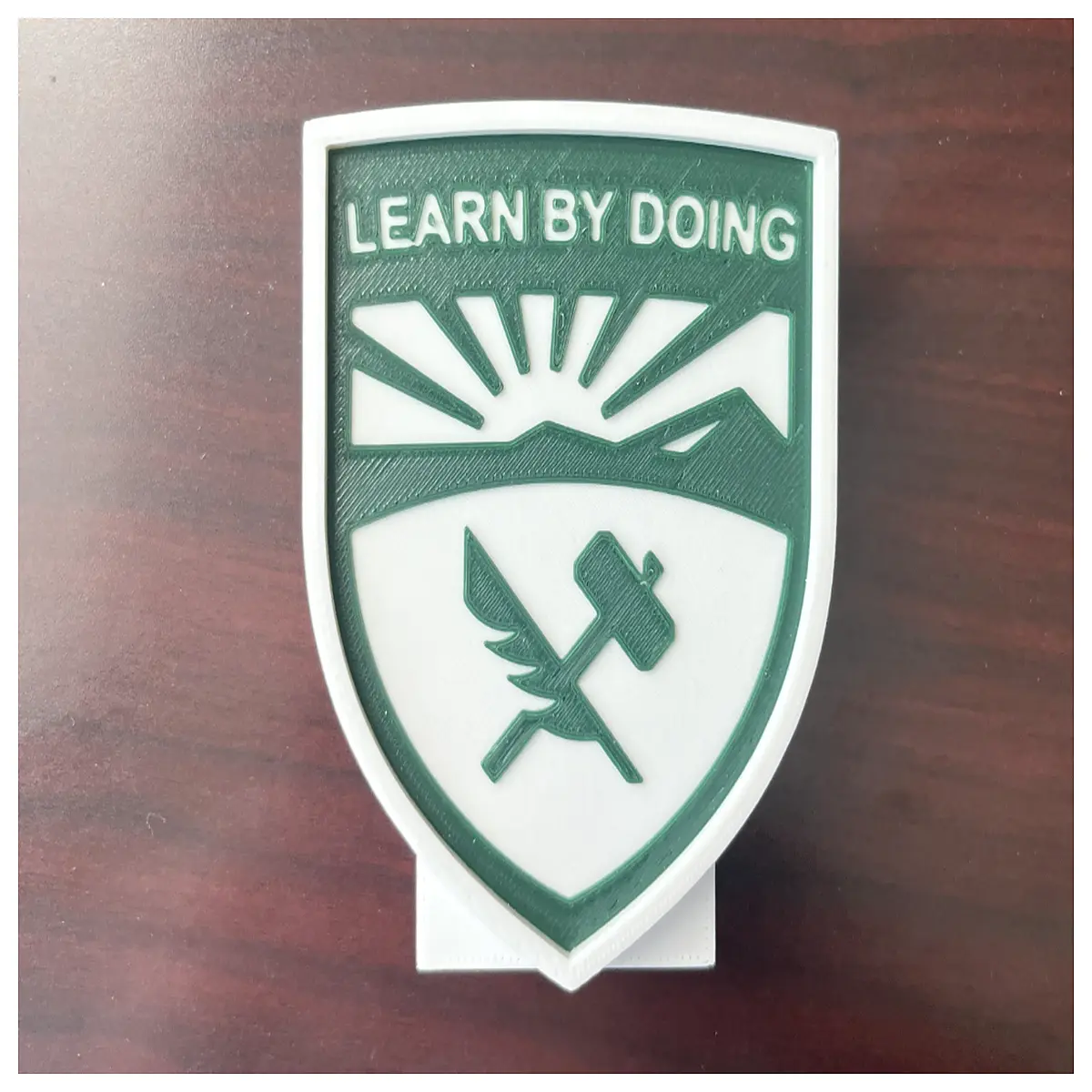 caltech sticker case school spirit decal vintage emblem