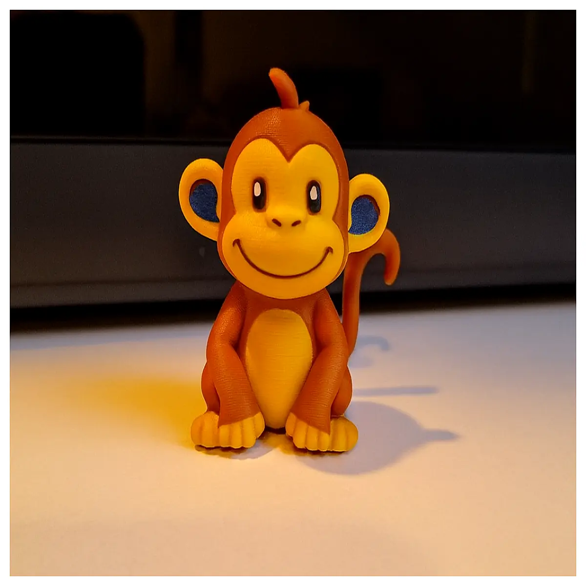 cute monkey plush toy soft stuffed animal baby gift funny cartoon monkey keychain bag charm