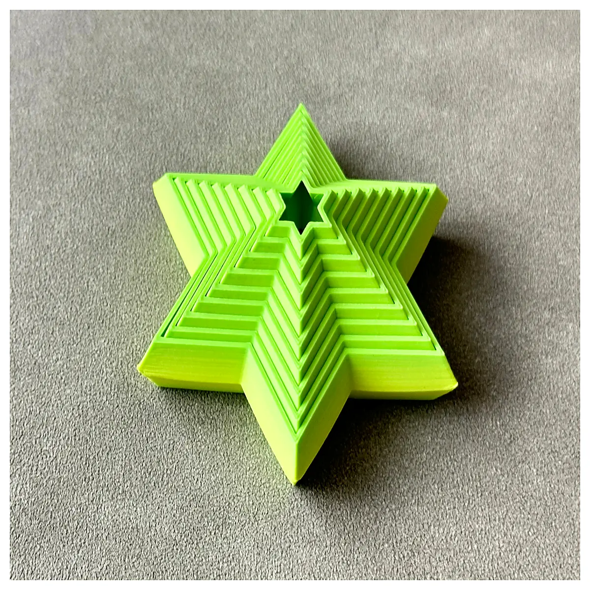 layered hexagon star fidget toy stress relief sensory anxiety relief toy for kids adults