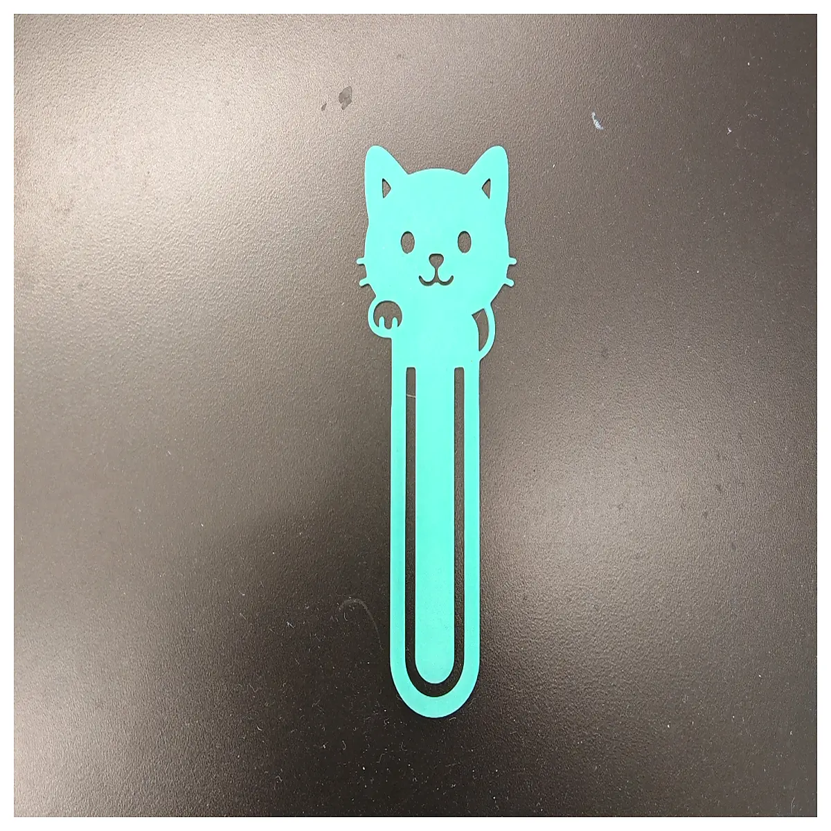cute cat bookmark metal aesthetic reading accessory book lovers