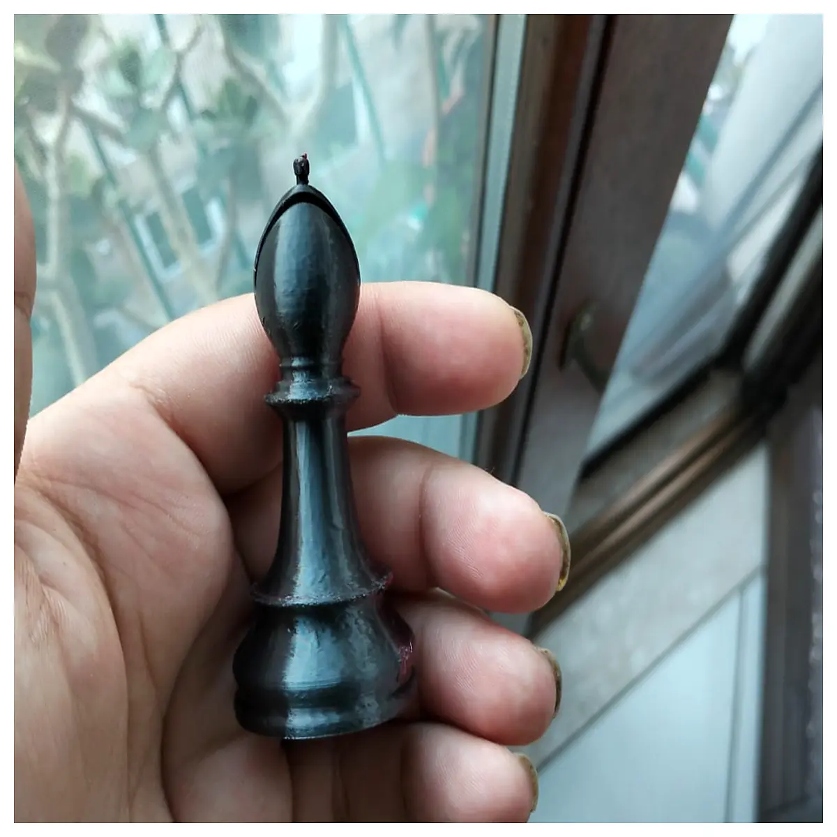 bishop chess piece ag7 notation board game strategy accessory