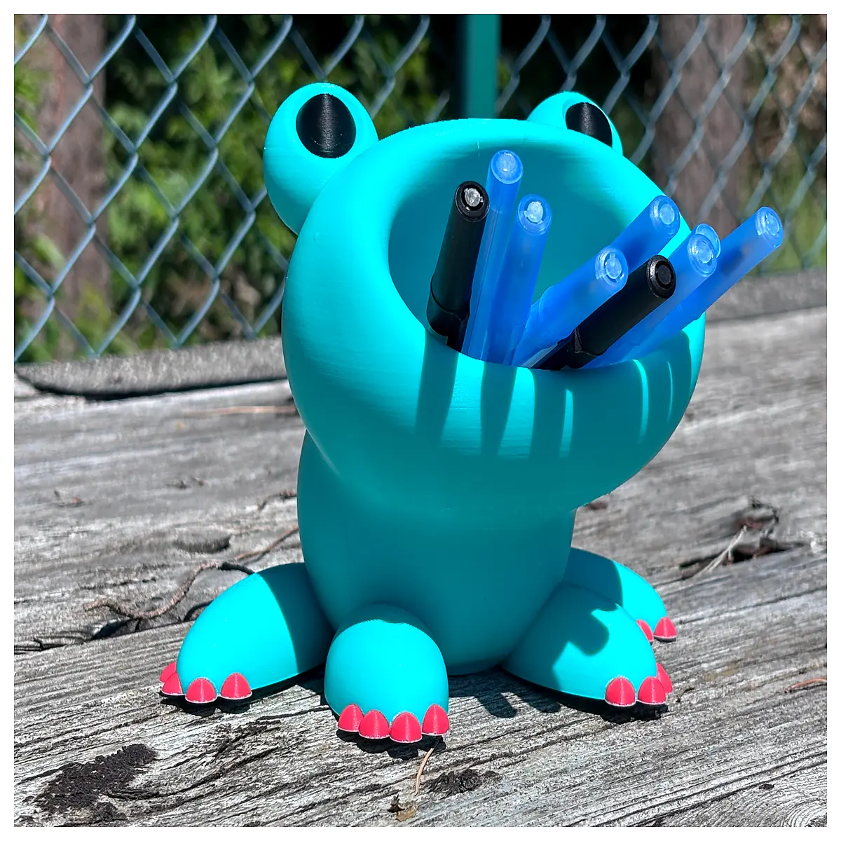 cute pen holder desk organizer cup for school supplies stationery storage container