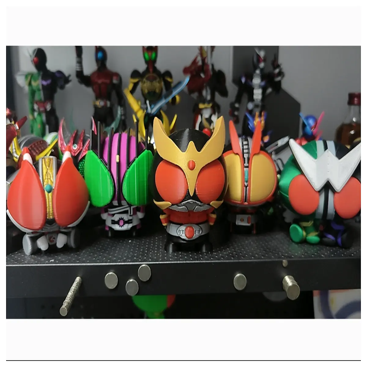 kuuga chibi figure collectible toy anime merchandise cute mini statue
