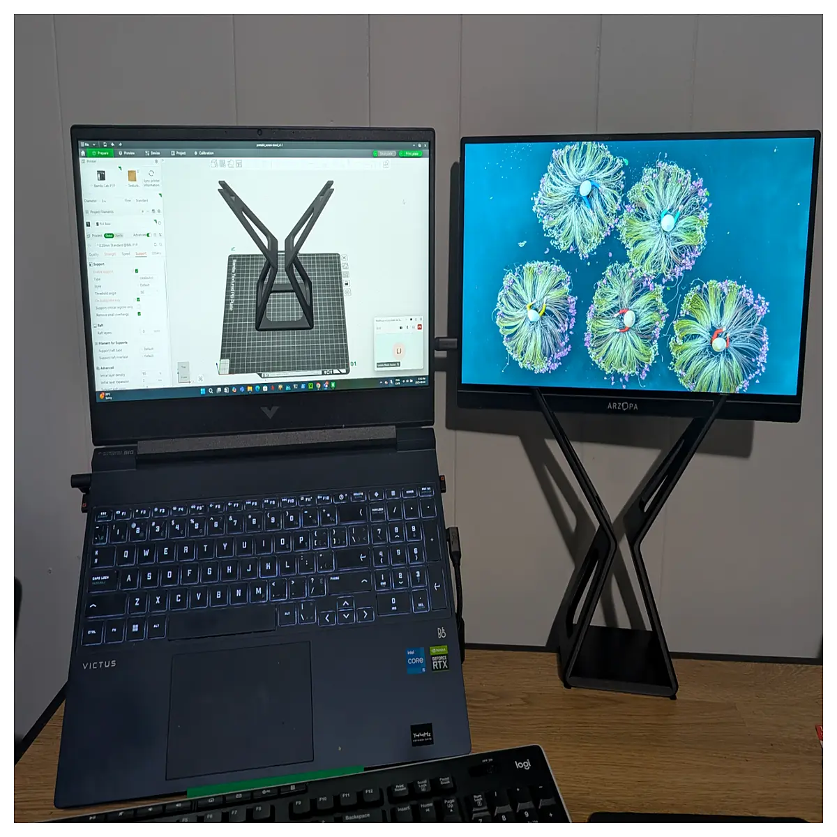 portable laptop adjustable aluminum desktop holder for work from home travel lightweight ergonomic riser