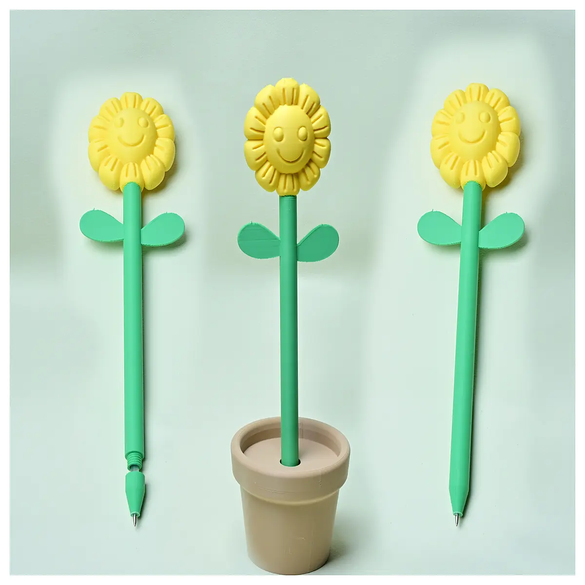 cute sunflower flowerpot pen teacher appreciation gift small present for teachers day