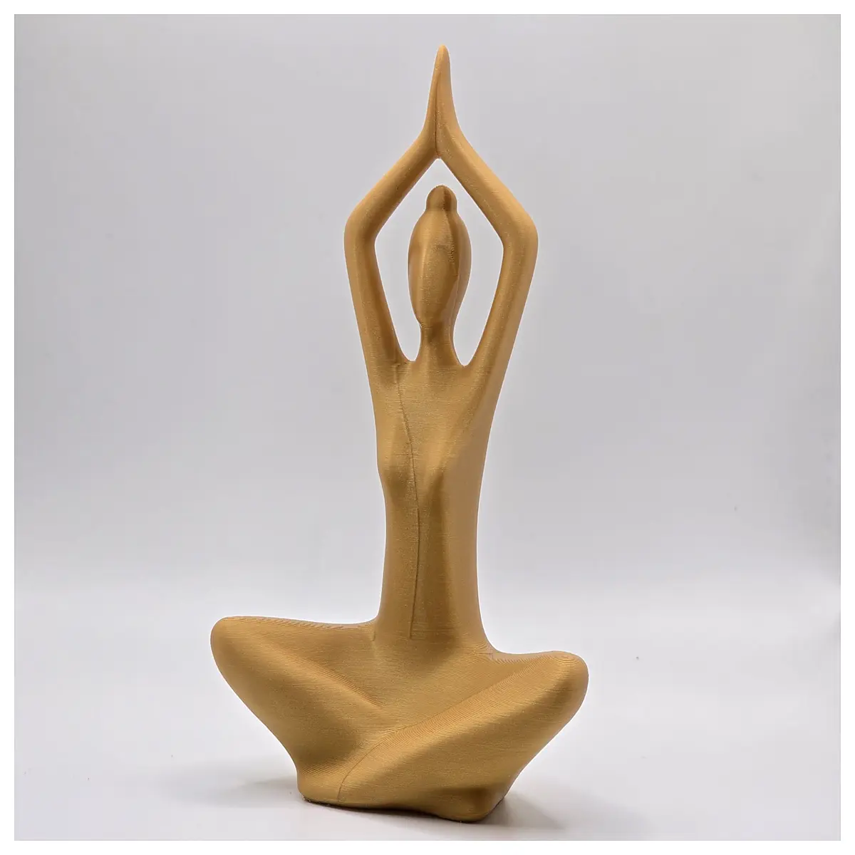 zen yoga statue for home decor modern minimalist meditation art living room shelf aesthetic spiritual gift
