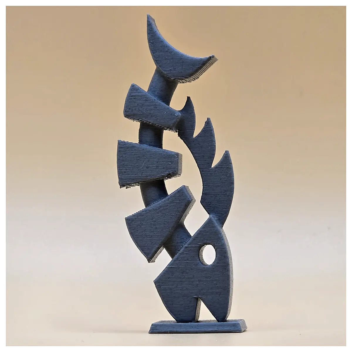 modern fishbone wall art sculpture abstract metal home decor living room office accent piece contemporary minimalist interior design