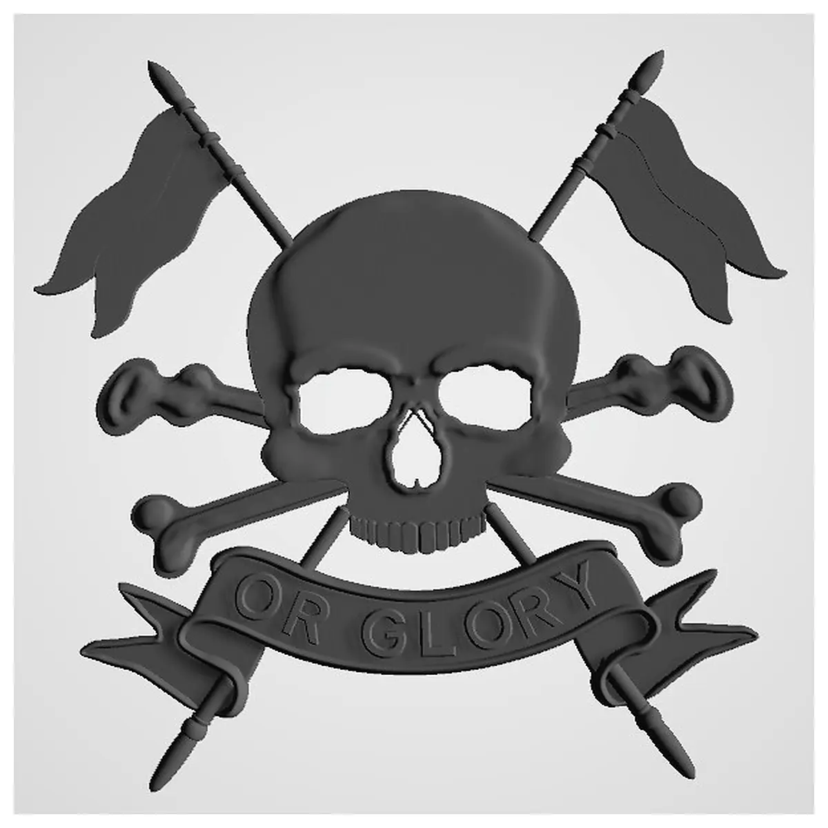 royal hussar skull bone patch tactical morale embroidery patch biker motorcycle vest jacket accessory gothic metal hardware