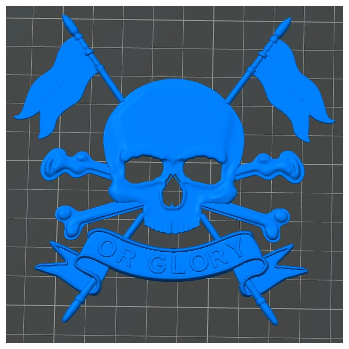 royal hussar skull bone patch tactical morale embroidery patch biker motorcycle vest jacket accessory gothic metal hardware
