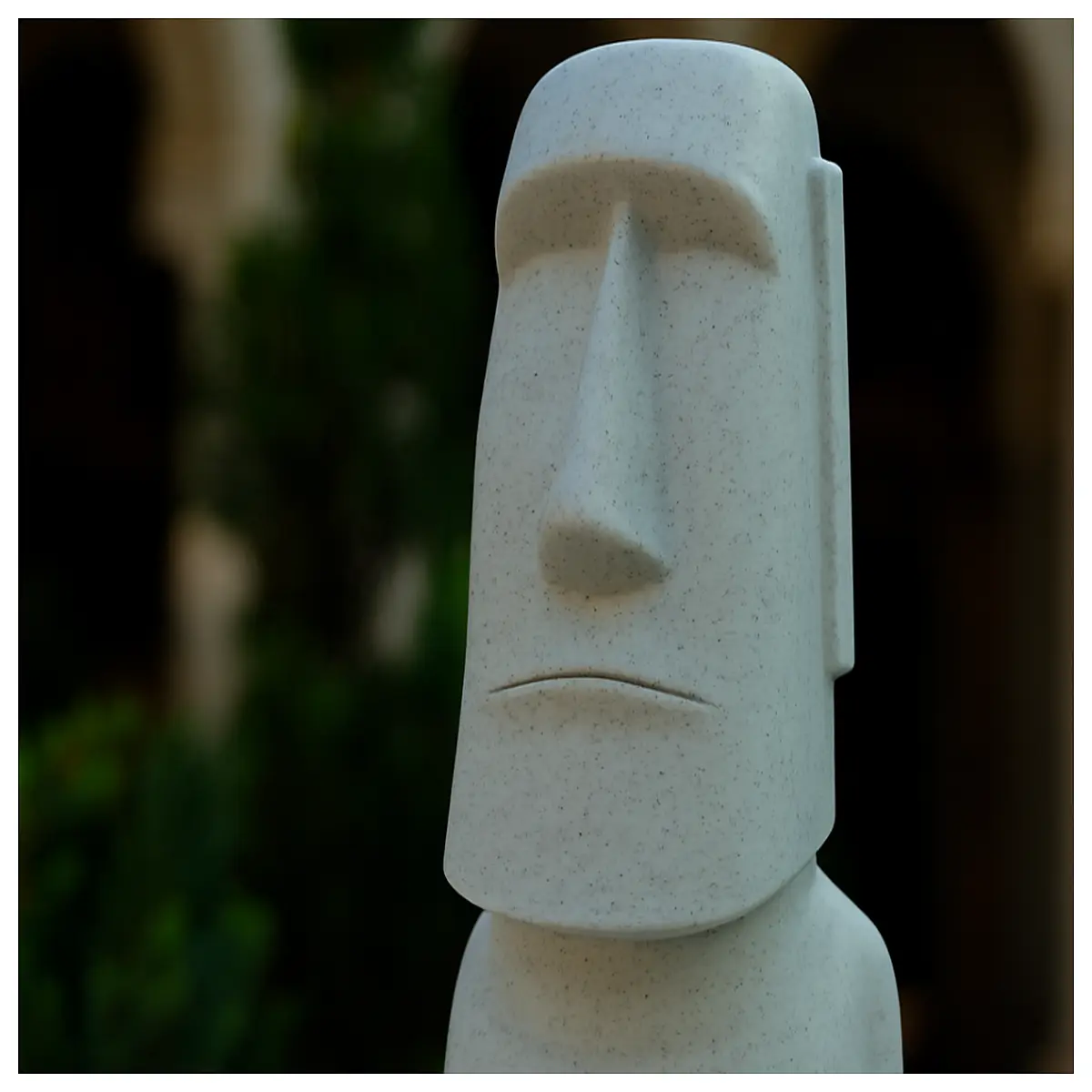 mini moai statue decor rapanui island souvenir polynesian art figure desk ornament mystery stone home accent piece travel gift