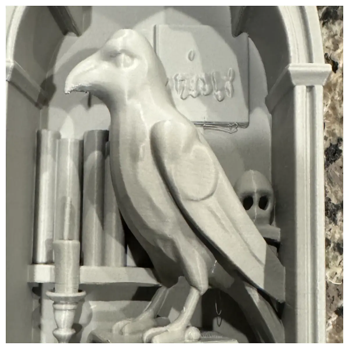 cute crow bookends for desk raven book holders black bird shelf support gothic home decor accessories literary office supplies animal statue book rest