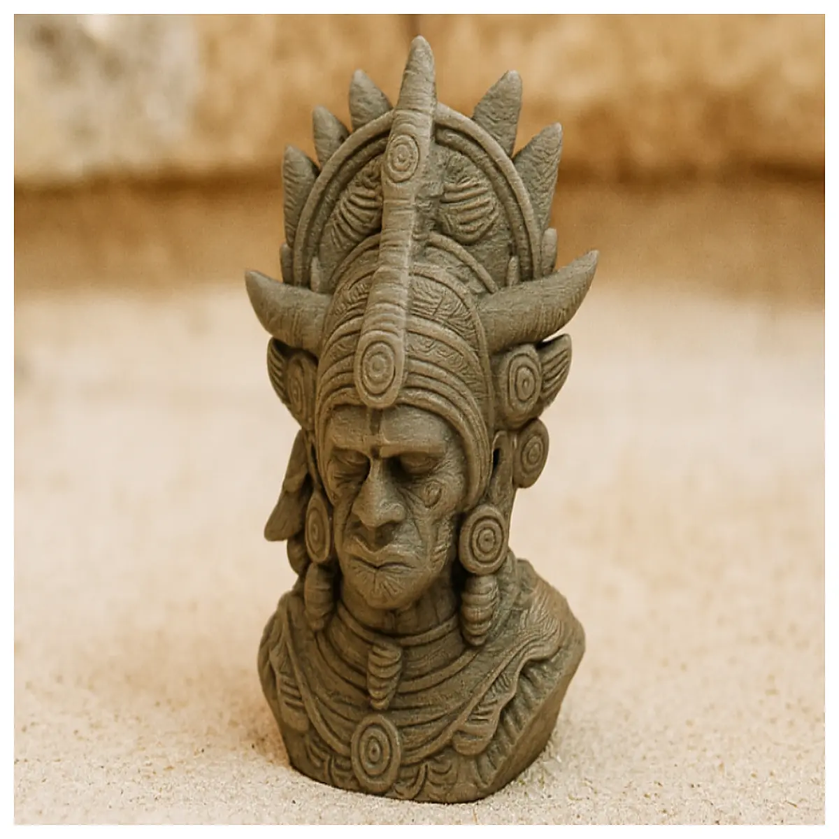 ancient tribal amulet pendant protective talisman jewelry spiritual charm vintage ethnic necklace mystical power stone accessory traditional
