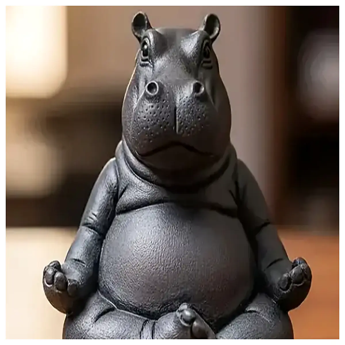 hippo plush toy stuffed animal soft cuddly kids gift zoo decoration