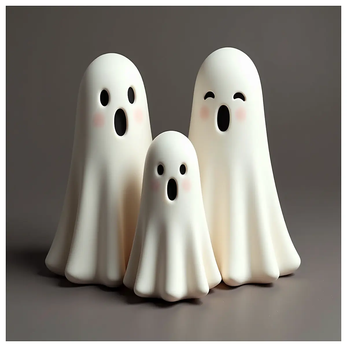 cute ghost family halloween decor spooky yard lawn figures holiday party supplies