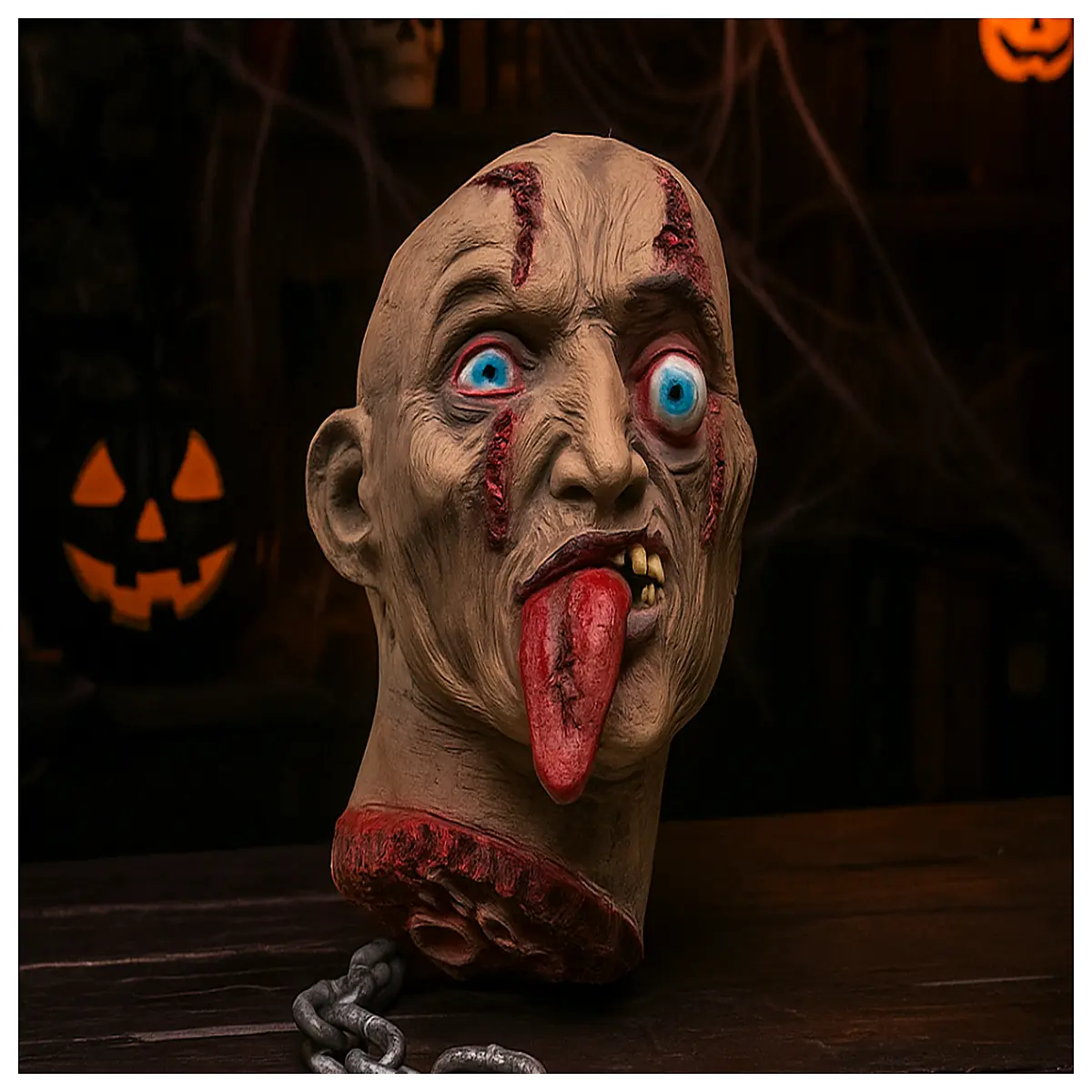 halloween zombie headless prop scary hanging decoration party supply