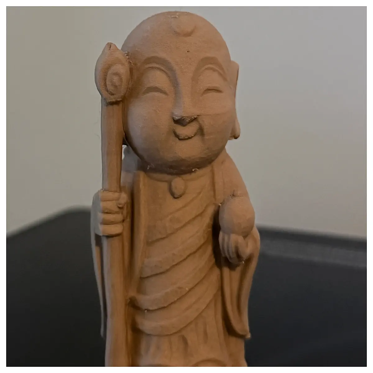 japanese jizo statue ceramic figure buddhist altar decor spiritual gift home shrine ornament traditional japanese art protective deity figuri