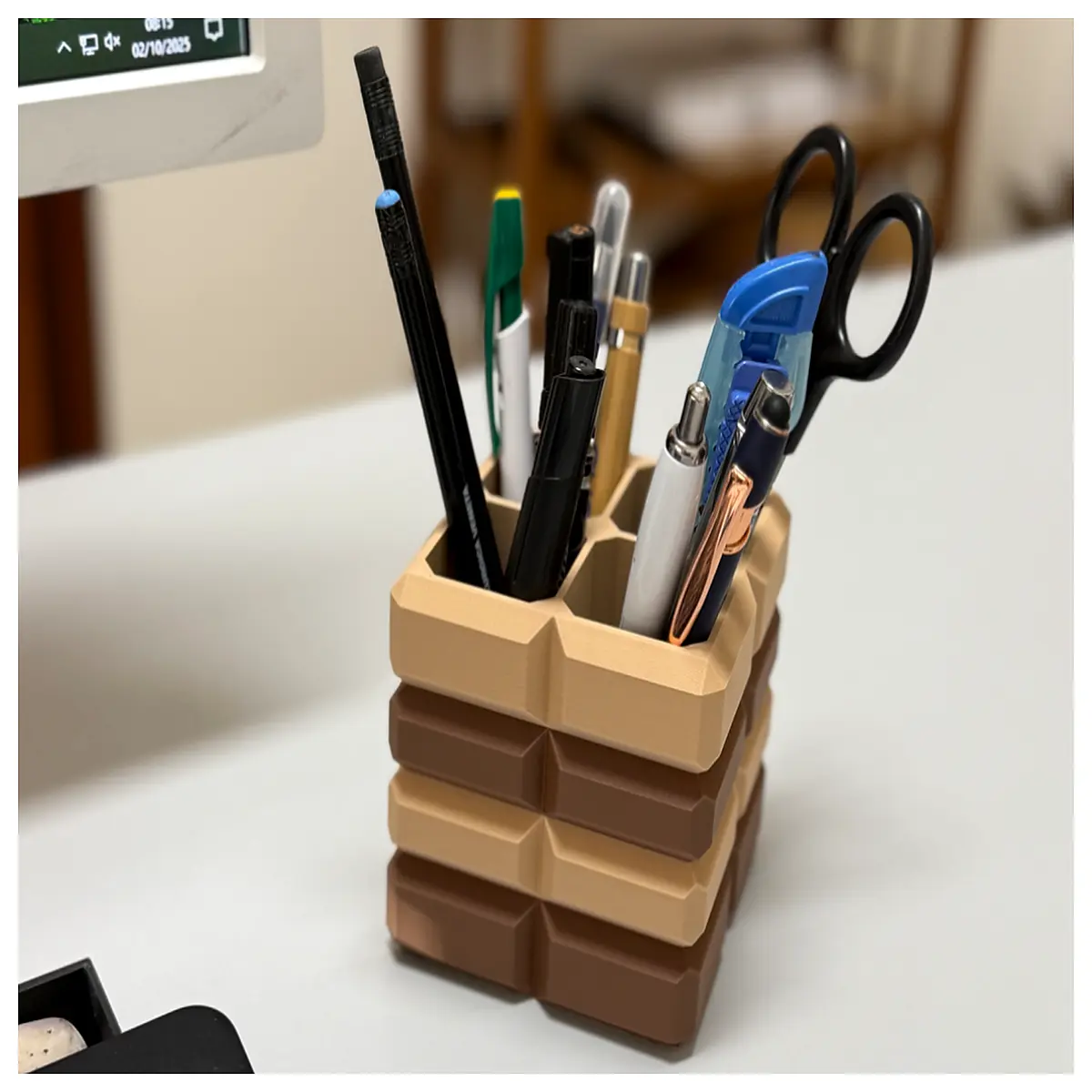 cubix organizer desktop storage box plastic file holder office supplies cable management tray
