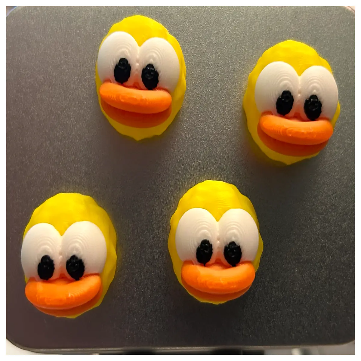 cute duck fridge magnet set kawaii animal desk organizer funny rubber duck note holder whimsical kitchen decor gift