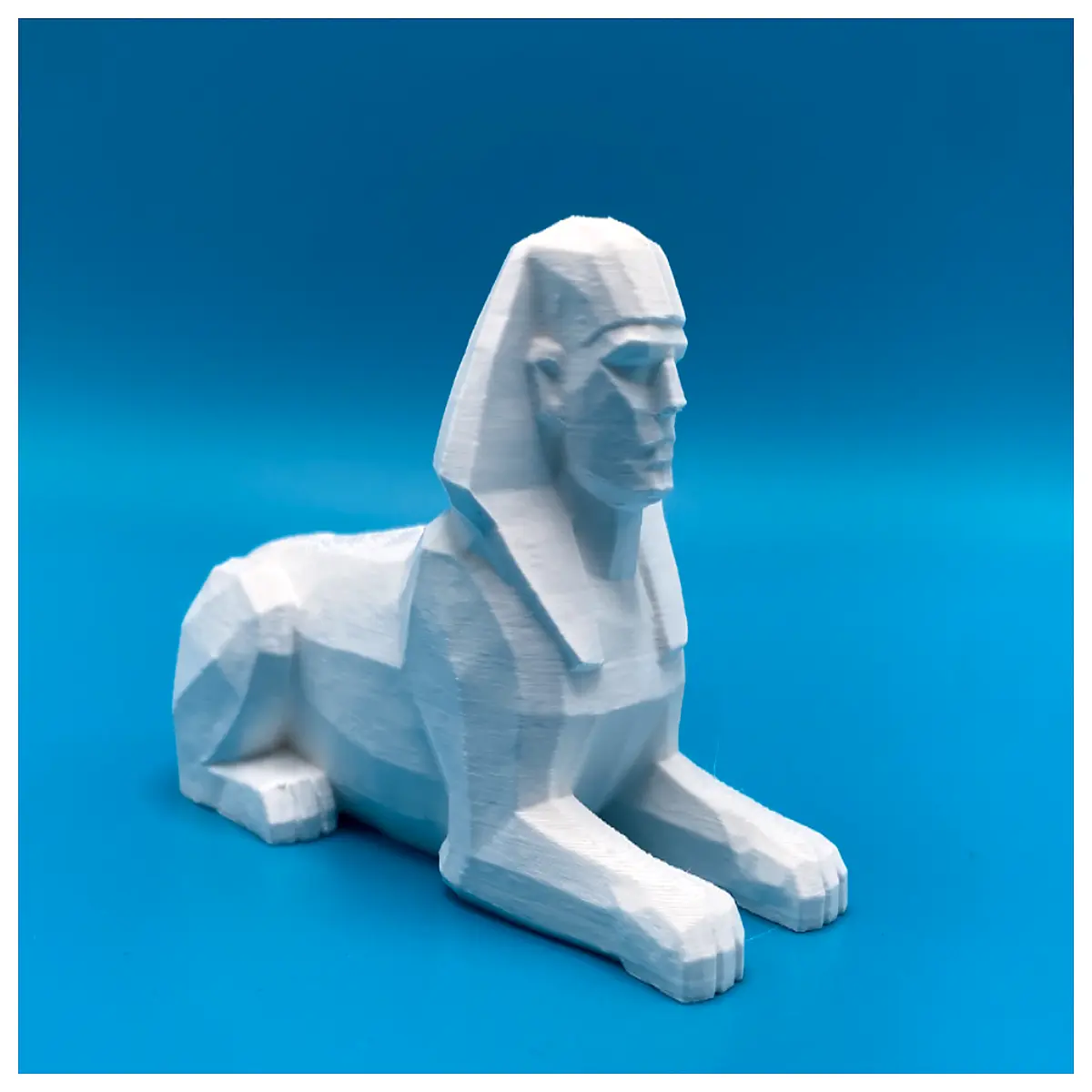 giza sphinx statue egyptian decor ancient history gift museum quality limestone carving for home office