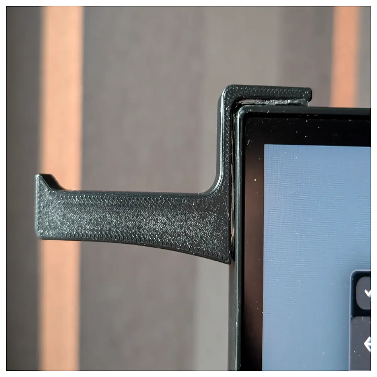 monitor arm headphone holder mount for desk organizer cable management gaming setup audio accessory