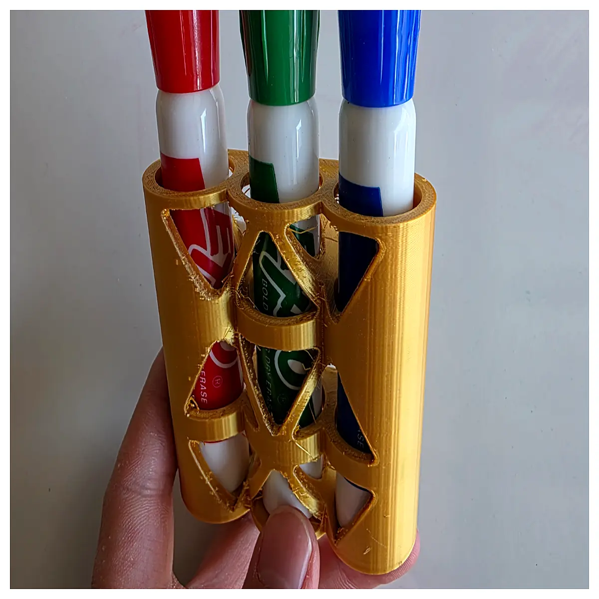 isogrid marker organizer storage box for art supplies desk tidy pen holder stationery organizer workspace management bulk marker storage