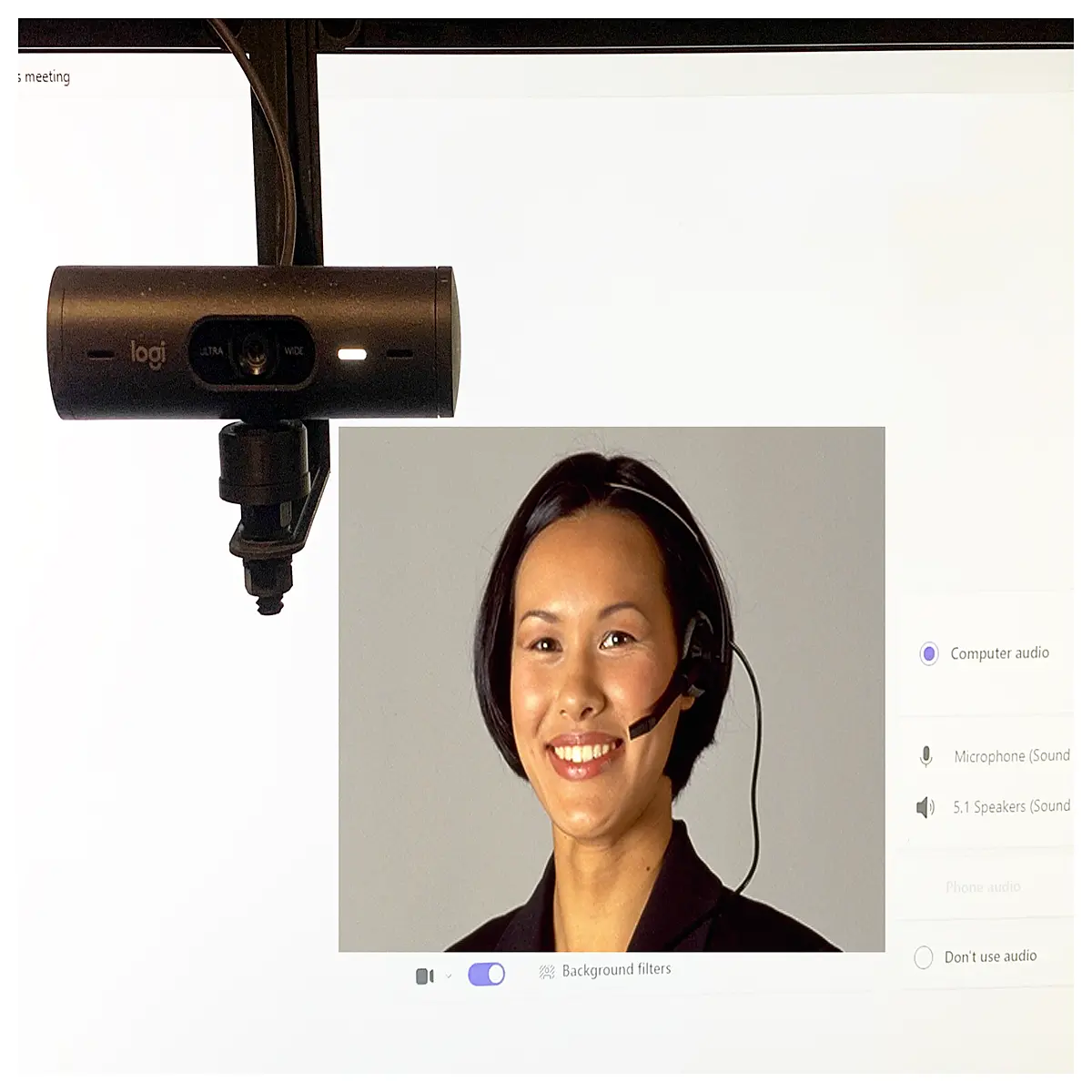 magnetic mount camera for laptop slim webcam holder with magnet adjustable desktop video conferencing support portable monitor clip on bracket