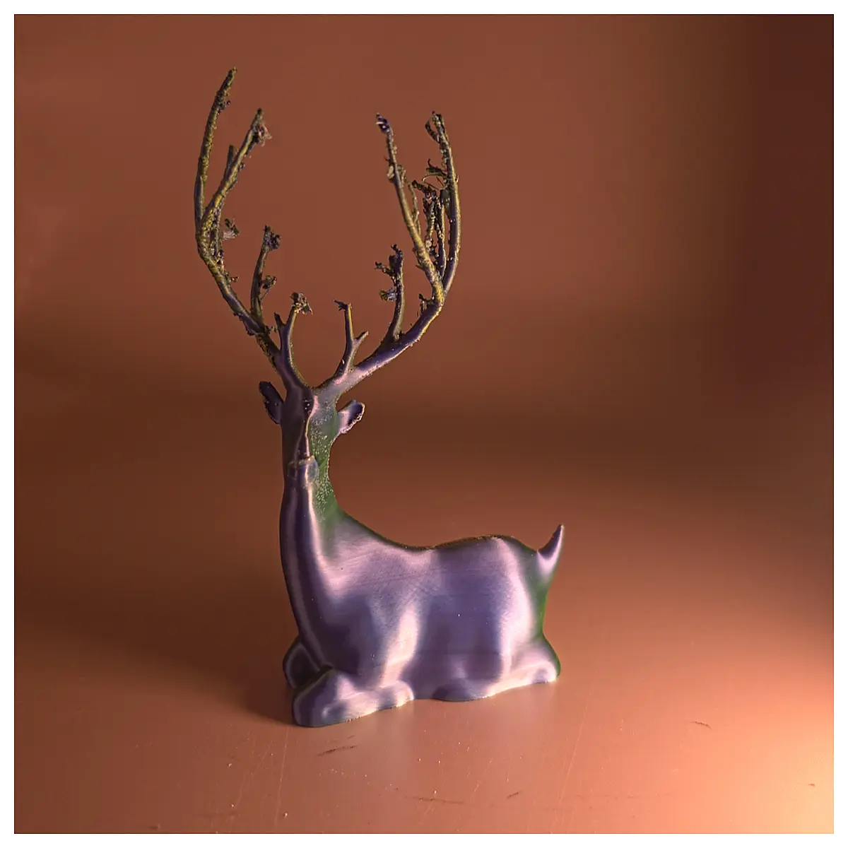 adult reindeer plush toy for christmas decoration realistic deer figurine for holiday home decor winter wonderland animal statue xmas tree orname