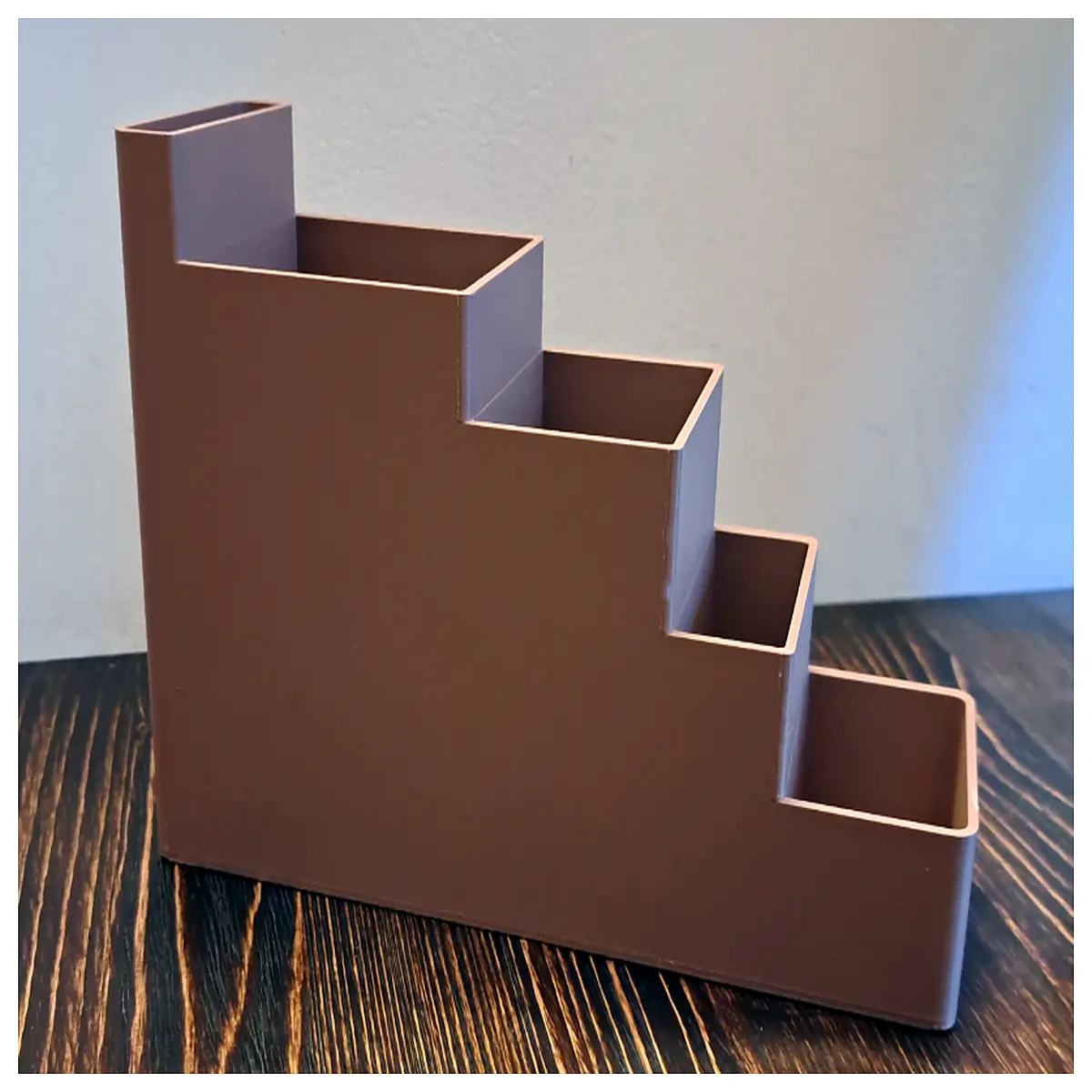 desk organizer with compartments for office supplies pen holder paper clip storage desktop accessories for home office organization