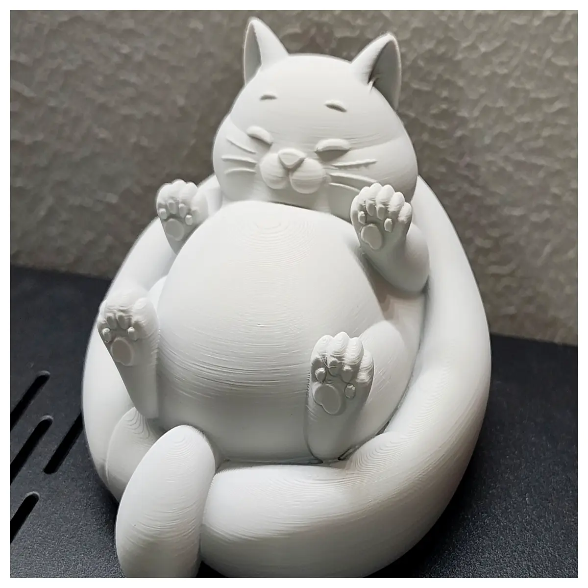 lazy cat final ultimate plush toy for bed desk decoration cute sleeping animal soft cushion kids adults