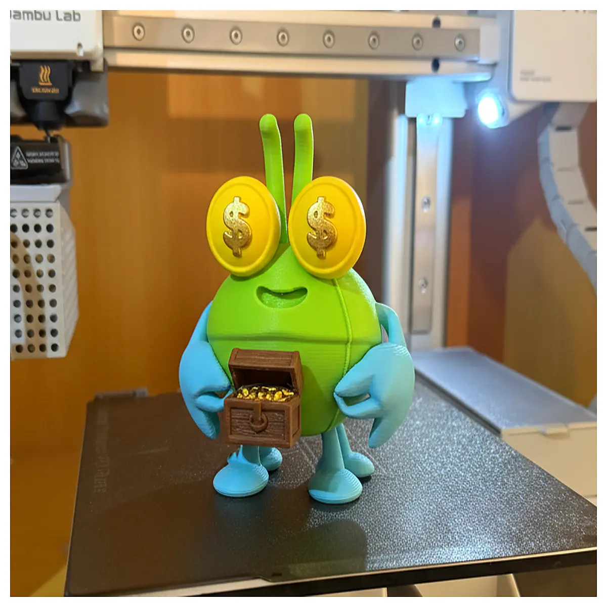 cute chris krabs plush toy character collectible figure desk ornament kids