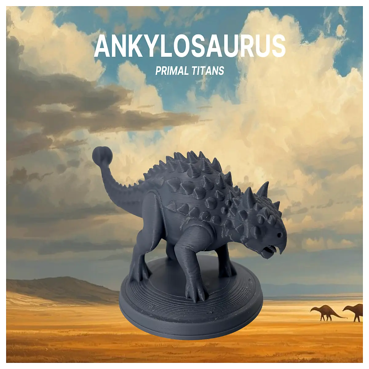 ankylosaurus dinosaur statue for kids room decor realistic prehistoric animal figurine educational paleontology garden garden ornament large scale res