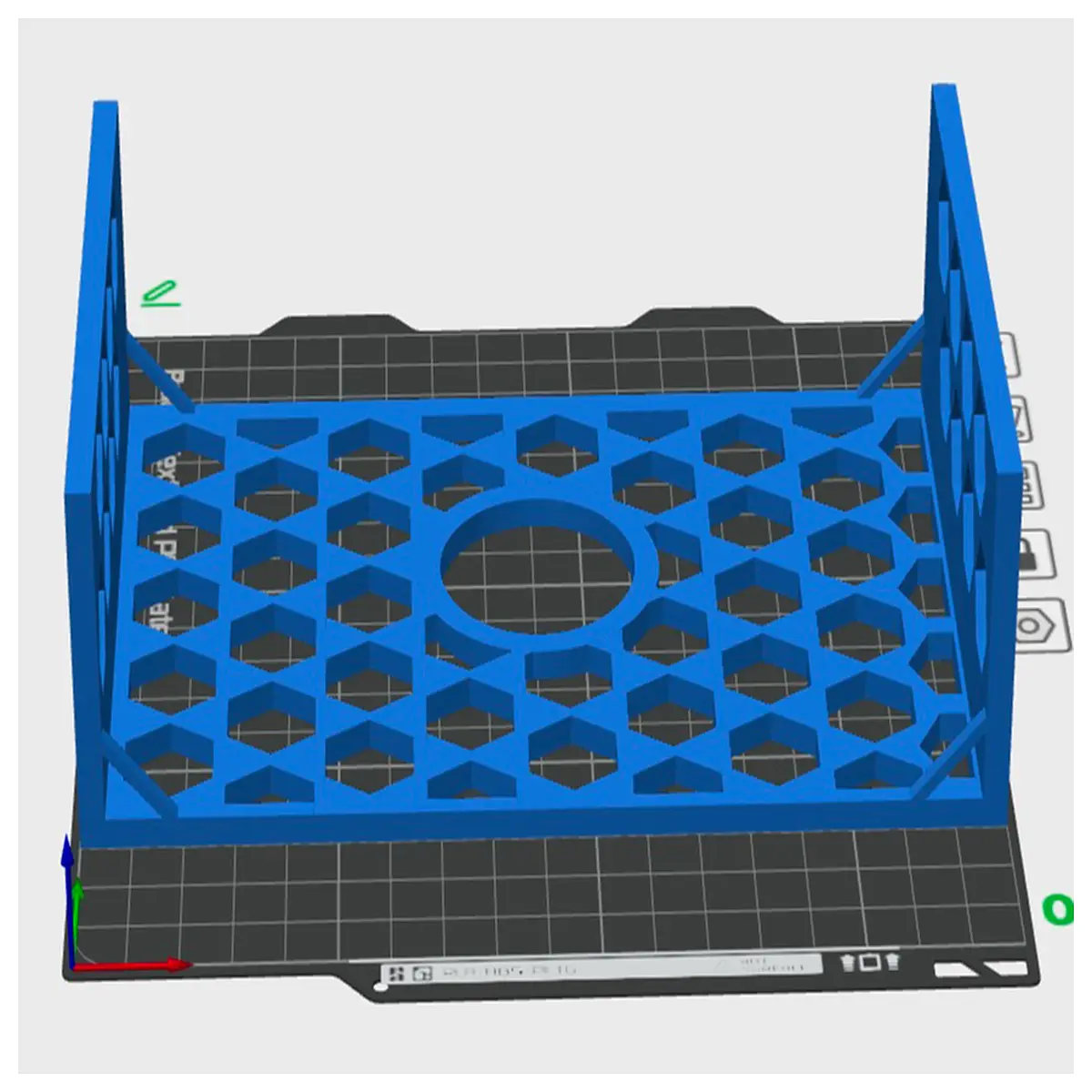 zerotron gtr7 mini pc riser cooling mount aluminum heatsink base for better airflow and thermal performance